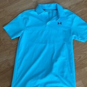 Under Armour Men's Light Blue Polo Shirt